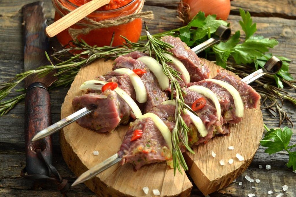 Рецепт узбекского шашлыка из говядины