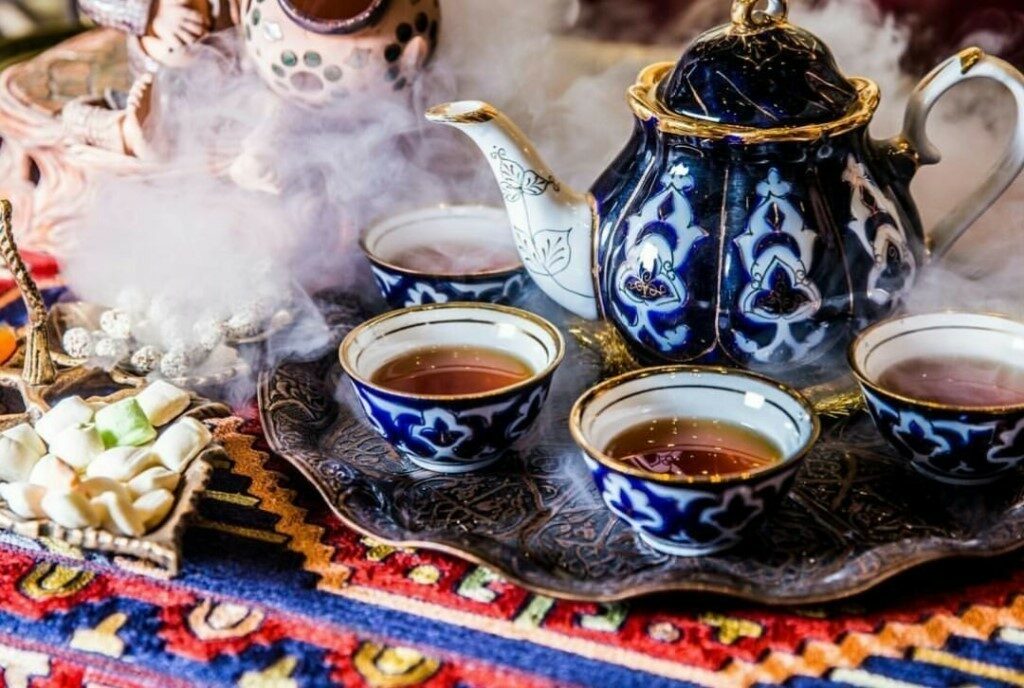 Чаепитие в Узбекистане