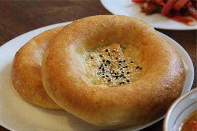 Узбекский хлеб на молоке