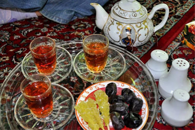Разновидности узбекских национальных напитков